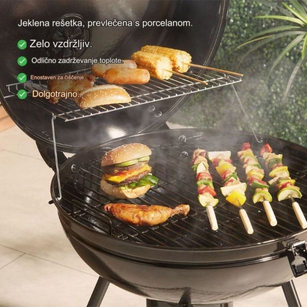 ŽAR NA OGLJE VONHAUS KETTLE BBQ ŽAR NA OGLJE VONDV-2500934