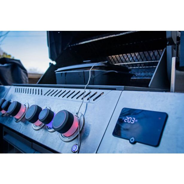 ŽAR PLINSKI P500VXRSIBPSS-SI WIFI NAPOLEON - WI-FI IN BLUETOOTH POVEZLJIVOST, KI OMOGOČA POPOLN NADZOR NAD PEKO.