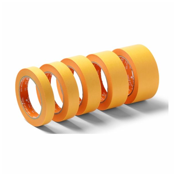 ZAŠČ. LEPILNI TRAK SCHULLER KREP UV SUN CORE PRO 24MMX50M 120°C ORANŽNI
