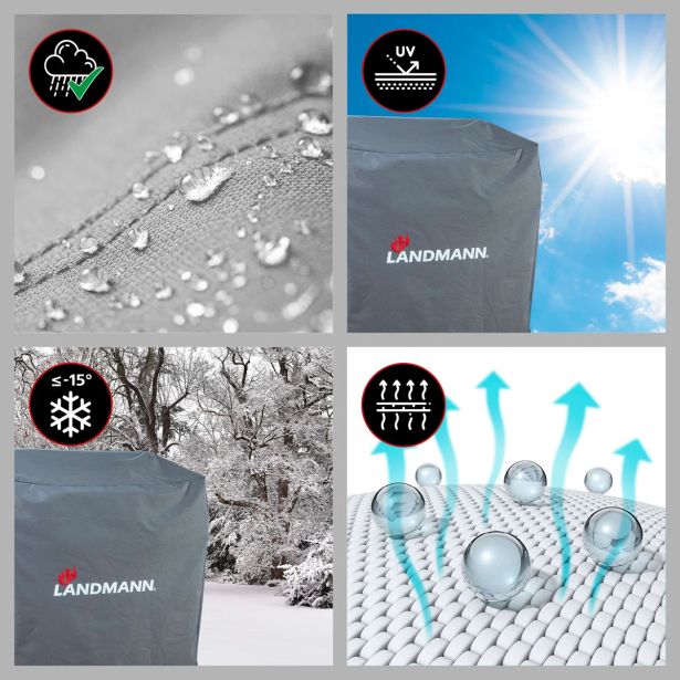 ZAŠČITA IN NEGA ZA ŽAR LANDMANN POKRIVALO BBQ PREMIUM L (15706)