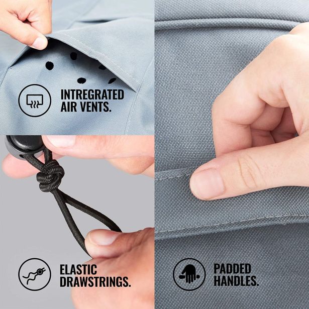 ZAŠČITA IN NEGA ZA ŽAR VONHAUS PREVLEKA ZA KURIŠČE KVADRATNA