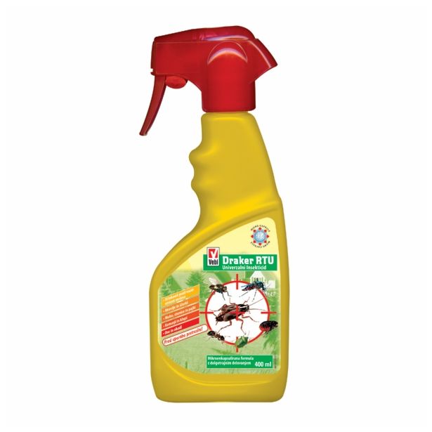ZAŠČITA PRED INSEKTI DRAKER RTU UNIVERZALNI INSEKTICID 400ML
