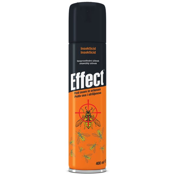 ZAŠČITA PRED INSEKTI EFFECT AEROSOL ZA OSE IN SRŠENE 400 ML