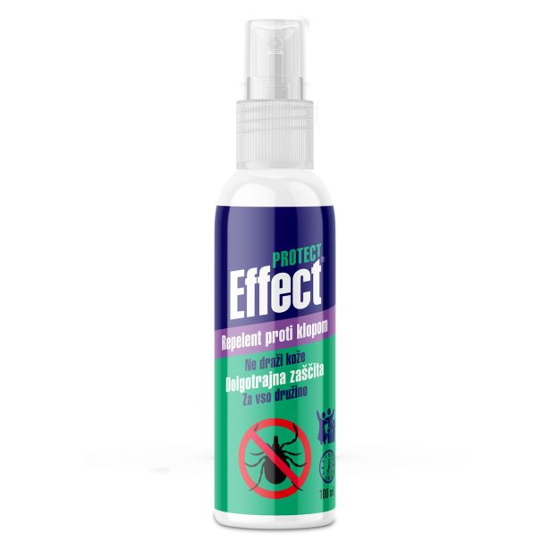 ZAŠČITA PRED INSEKTI EFFECT EFFECT PROTECT PROTI KLOPOM 100ML