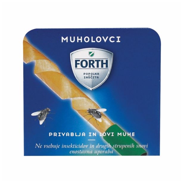 ZAŠČITA PRED INSEKTI FORTH HIŠNI MUHOLOVCI Z MEDOM 4/1