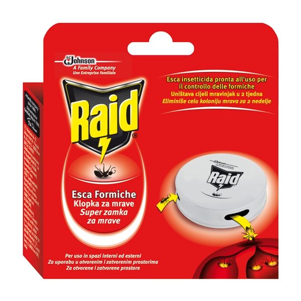 ZAŠČITA PRED INSEKTI RAID PAST ZA MRAVLJE