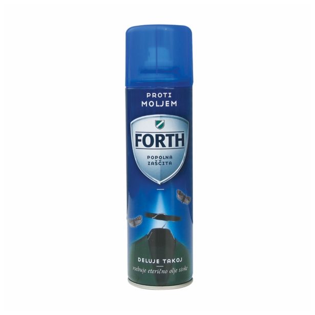 ZAŠČITA PRED INSEKTI FORTH SPRAY PROTI MOLJEM,250 ML