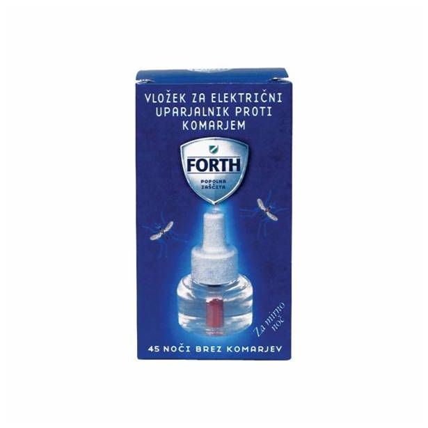 ZAŠČITA PRED INSEKTI FORTH VLOŽEK ZA ELEKTRIČNI UPARJALNIK PROTI KOMARJEM