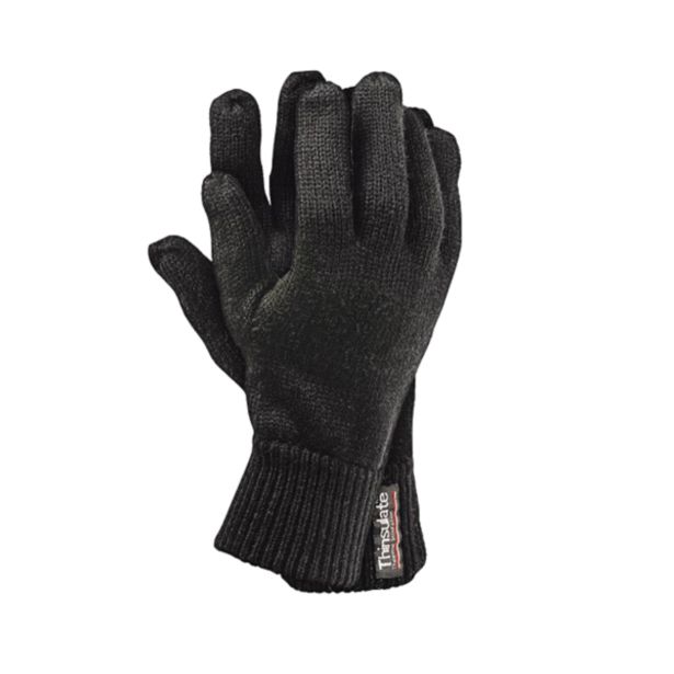 ZAŠČITA RAW POL ROKAVICE RTHINSULOB-B-10 PLETENE, ČRNE