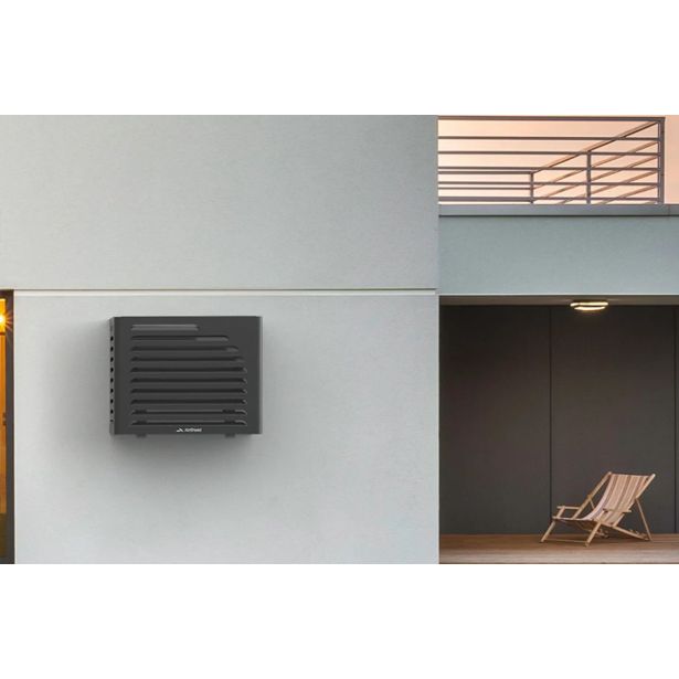 ZAŠČITA ZA KLIMO AIRSHIELD CURVE  / M / ANTRACIT / GLOSS /