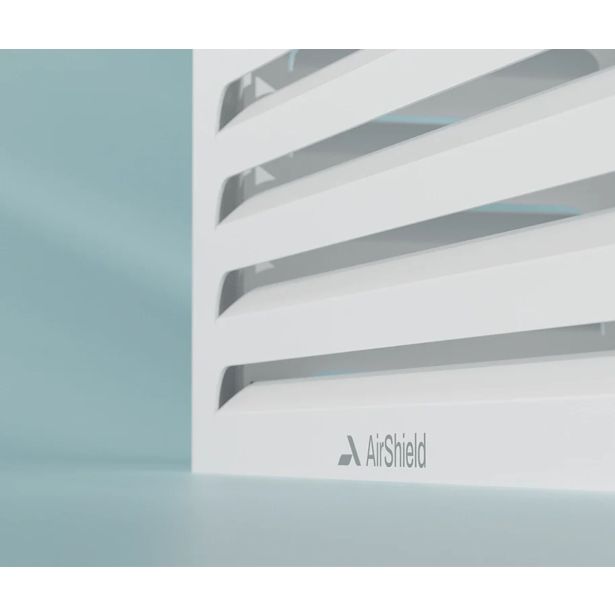 ZAŠČITA ZA KLIMO AIRSHIELD CURVE / M / WHITE / GLOSS /