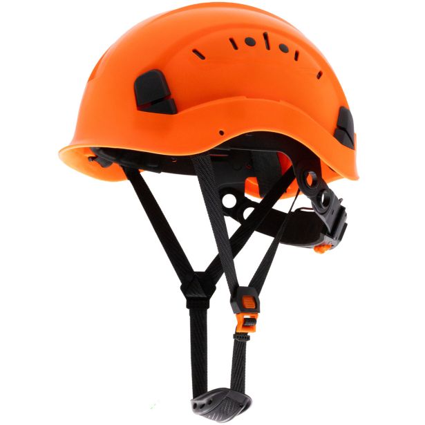 ZAŠČITNA ČELADA NERI ZA DELO NA VIŠINI ORANŽNA LEVEL