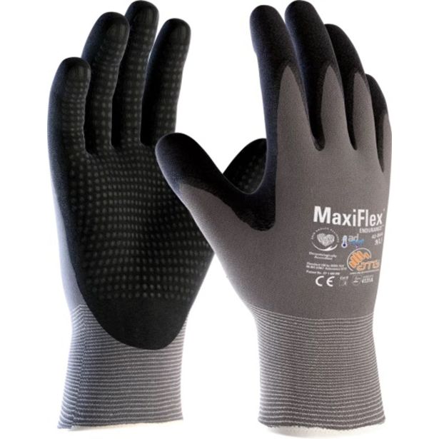 ZAŠČITNE ROKAVICE ATG MAXIFLEX GRIP 11 SIVO/ČRNE