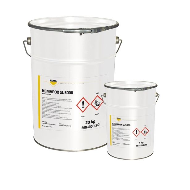ZAŠČITNI PREMAZ KEMA KEMAPOX FINAL 5000 RAL.:6021 24KG (20+4/A+B)