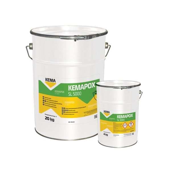 ZAŠČITNI PREMAZ KEMA KEMAPOX SL 5000 RAL.:7040 24KG (20+4/A+B)