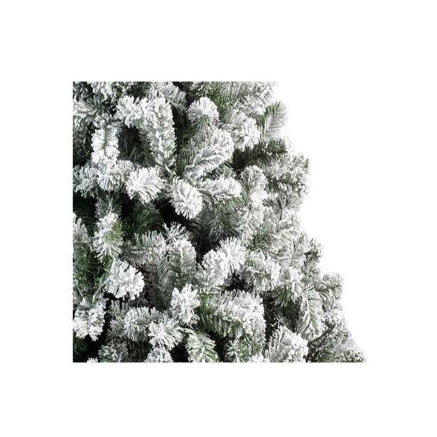 ZASNEŽENA NOVOLETNA JELKA IMPERIAL PINE IZ UMETNE MASE, VIŠINE 210 CM