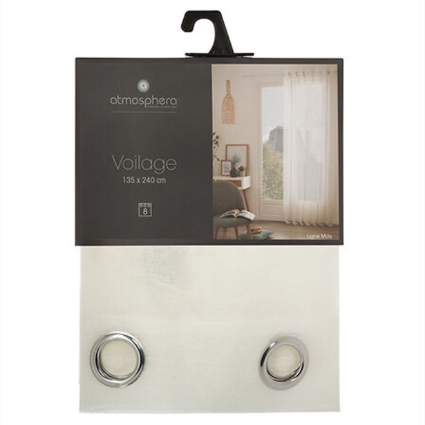 ZAVESA ATMOSPHERE MOLLY 135X240CM PES BEŽ