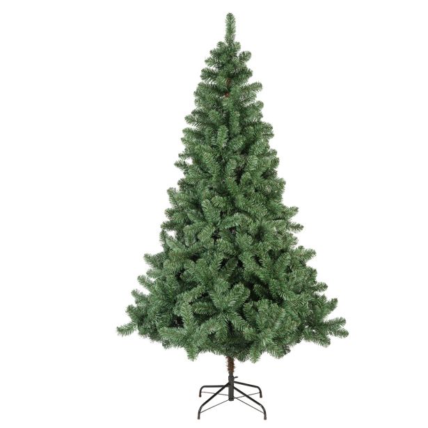 ZELENA NOVOLETNA JELKA IMPERIAL PINE IZ UMETNE MASE, VIŠINE 210 CM