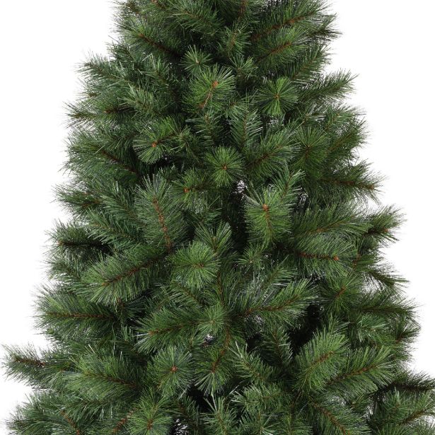 ZELENA NOVOLETNA JELKA ONTARIO PINE IZ UMETNE MASE, VIŠINE 210 CM
