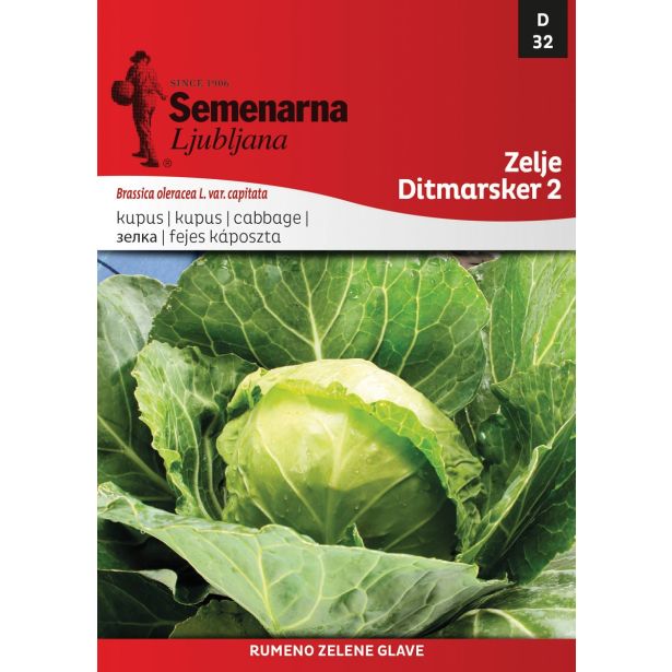 SEMENA SEMENARNA ZELJE DITMARKER 2 M. VREČKA 32