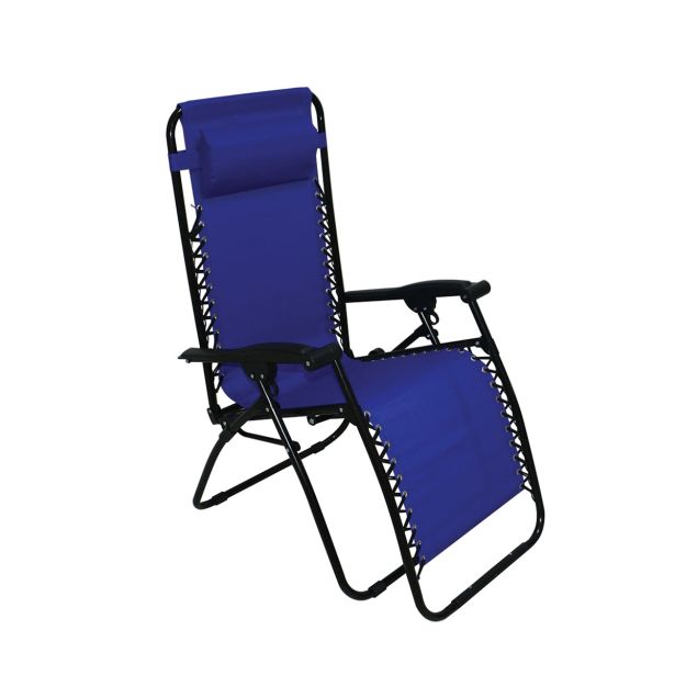 STOL ZA KAMPIRANJE BIVA ZERO POČIVALNIK, MODER