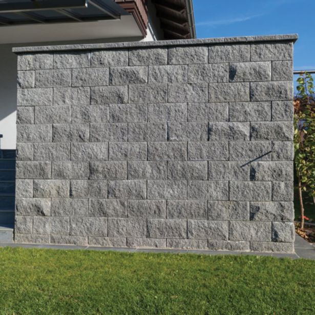 BETONSKI IZDELEK KOGRAD ZIDAK FUTURAX OSNOVNI ČRN 40X20X20