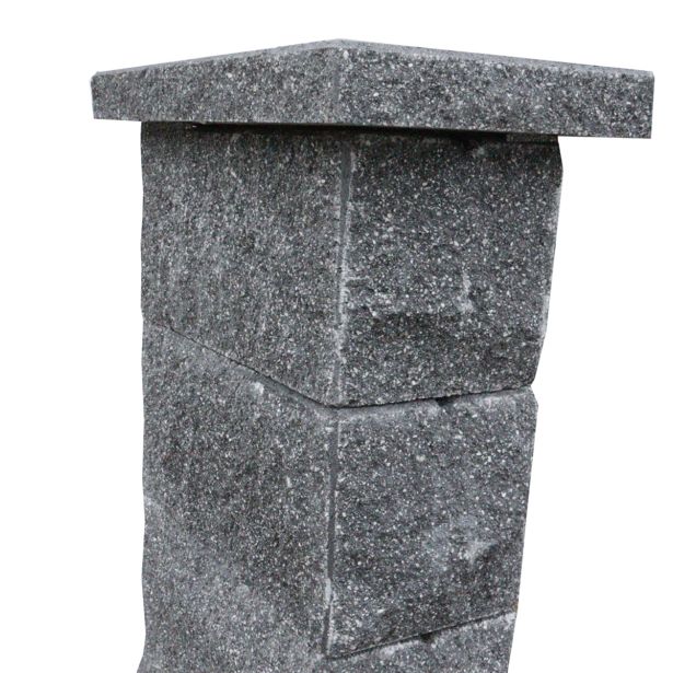 BETONSKI IZDELEK KOGRAD ZIDAK FUTURAX STEBER ČRN 40X20X20