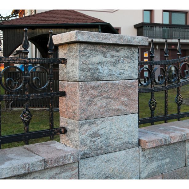 BETONSKI IZDELEK KOGRAD ZIDAK FUTURAX STEBER MIX NATURA 40X20X20