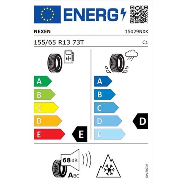 ZIMSKA GUMA NEXEN 155/65R13 73T WINGUARD SNOW'G WH2 DOTXX22
