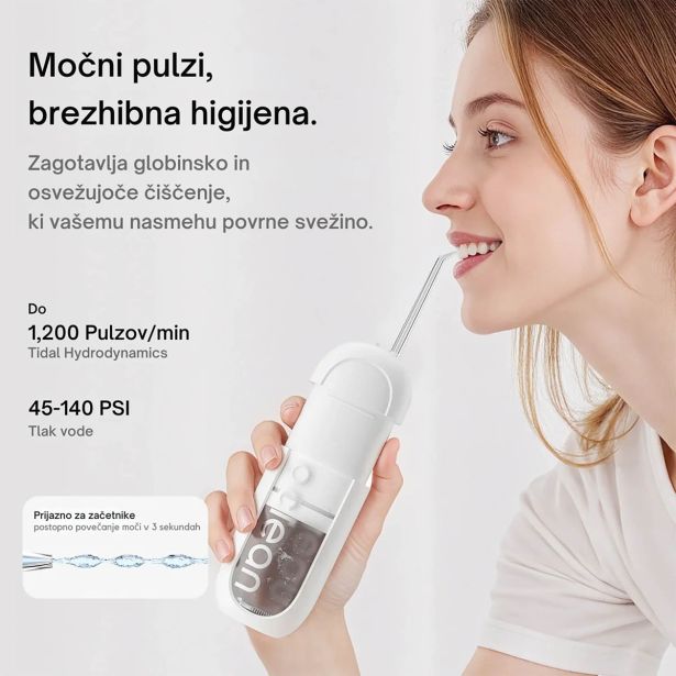 ZOBNA PRHA OCLEAN W10 LITE BELA