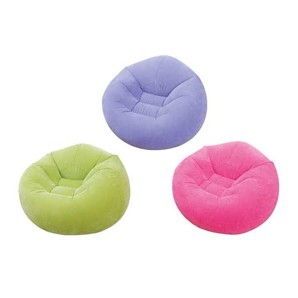 NAPIHLJIVA BLAZINA INTEX ZRAČNA BLAZINA BAGTM 107X104X69 CM VEČ BARV