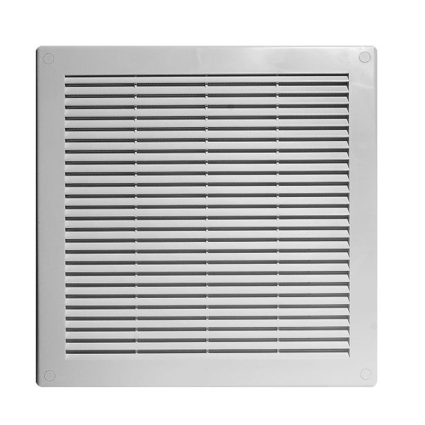 ZRAČNIK BREZ REGULACIJE VAFRA 300X300 KVADRATNI NA VIJAKE Z MUŠJO MREŽO