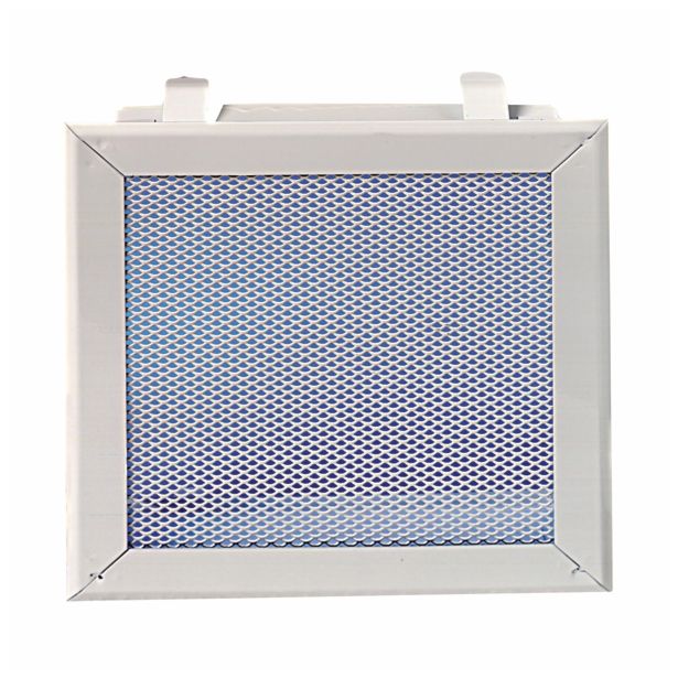 ZRAČNIK BREZ REGULACIJE VAFRA ZRAČNIK ZA KAMIN 150X100 KOVINSKI BELI