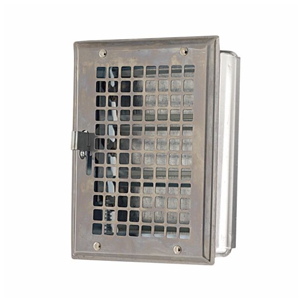 ZRAČNIK Z REGULACIJO VAFRA KOVINSKI NERJAVNI 100X150 VGRADNI