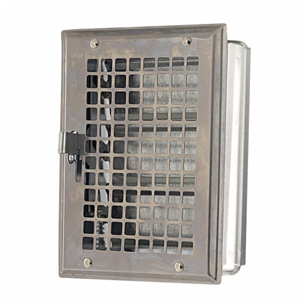 ZRAČNIK Z REGULACIJO VAFRA KOVINSKI NERJAVNI 250X100 VGRADNI