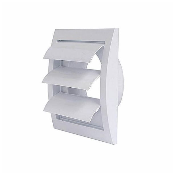 ZRAČNIK Z REGULACIJO VAFRA PVC FASADNI Z TEŽ.LOPUTO FI 125