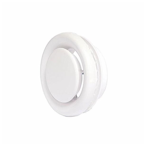 ZRAČNIK Z REGULACIJO VAFRA ZRAČNI VENTIL FI 100 NASTALJIV PVC