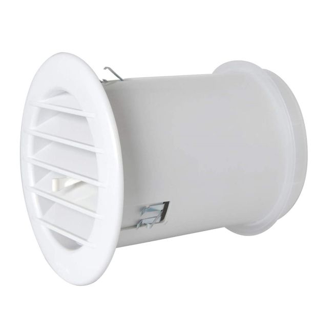 ZRAČNIK Z REGULACIJO VAFRA ZRAČNI VENTIL Z TERMOS. NASTAVKOM