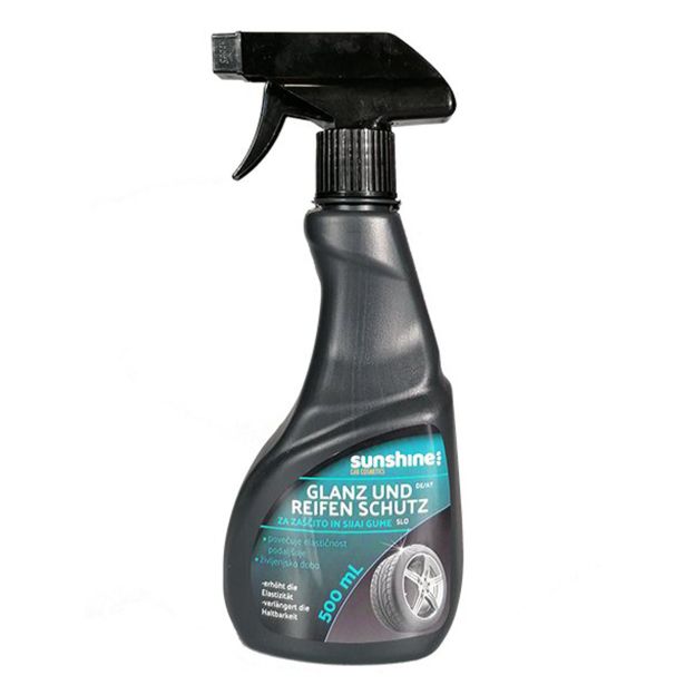 ZUNANJA AVTOKOZMETIKA FINISH LINE ZA ZAŠČITO IN SIJAJ GUME 500ML