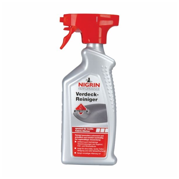 ZUNANJA AVTOKOZMETIKA NIGRIN ČISTILO ZA STREHE CABRIO VOZIL 500ML