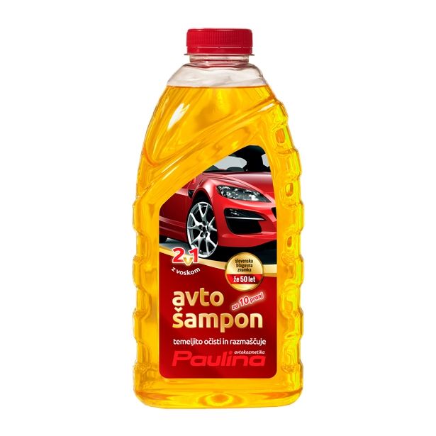 PAULINA AVTOŠAMPON Z VOSKOM 1L
