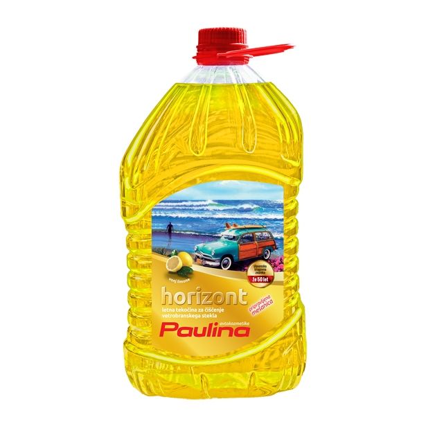 PAULINA HORIZONT LETNA TEKOČINA ZA VETROBRANSKO STEKLO 3L LIMONA