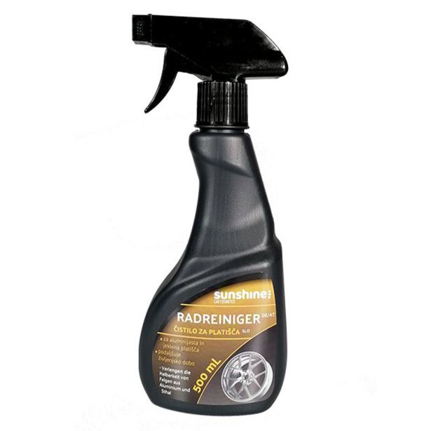 ZUNANJA AVTOKOZMETIKA SUNSHINE ČISTILO ZA PLATIŠČA 500 ML
