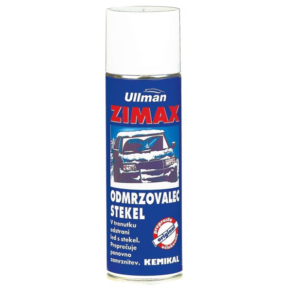 ZUNANJA AVTOKOZMETIKA ULLMAN ZIMAX ODMRZOVALEC STEKEL 300 ML