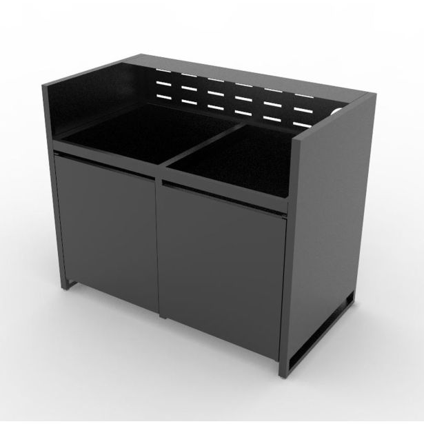 LETNA KUHINJA NATERIAL EUROPA 109X60 ALU, ZA HUDSON PL. ŽAR