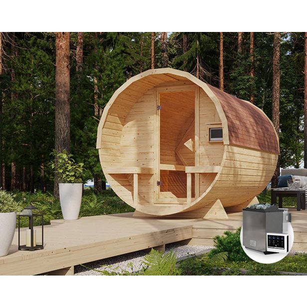 FINSKA SAVNA FASSSAUNA 2+9KW GRELEC BIO