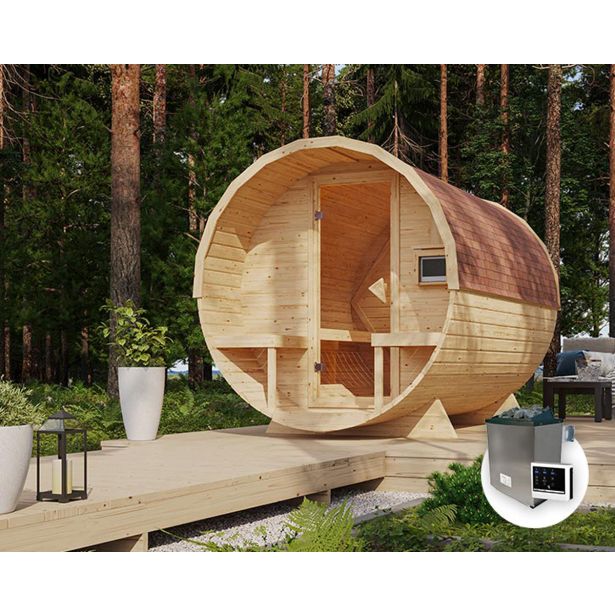 FINSKA SAVNA FASSSAUNA 2+9KW GRELEC ZR