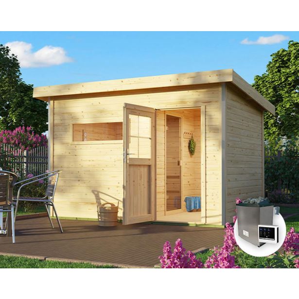 FINSKA SAVNA SKROLLAN 2+9KW GRELEC BIO 38MM