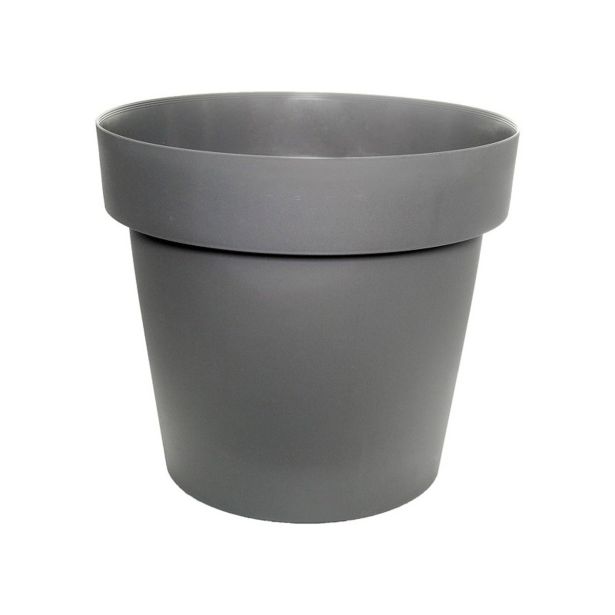 PE ZUNANJI LONEC BLUMAX MELROSE 35X29CM 18L SIV