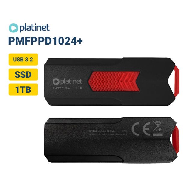 ZUNANJI TRDI DISK PLATINET PMFPPD1024+ SSD 1TB